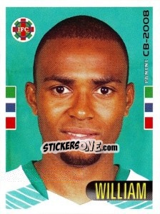 Sticker William - Campeonato Brasileiro 2008 - Panini