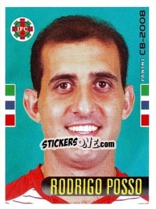 Sticker Rodrigo Posso - Campeonato Brasileiro 2008 n. 174 - Panini