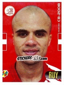 Sticker Ruy - Campeonato Brasileiro 2008 n. 182 - Panini