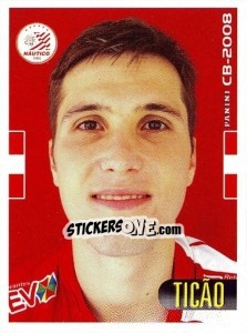 Sticker Ticão - Campeonato Brasileiro 2008 n. 185 - Panini