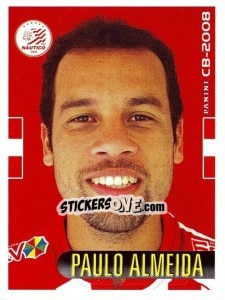 Sticker Paulo Almeida - Campeonato Brasileiro 2008 - Panini