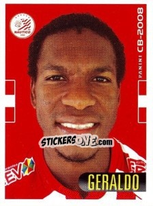 Cromo Geraldo - Campeonato Brasileiro 2008 - Panini