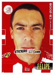 Sticker Felipe - Campeonato Brasileiro 2008 - Panini