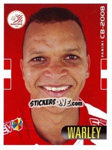 Sticker Warley - Campeonato Brasileiro 2008 n. 191 - Panini