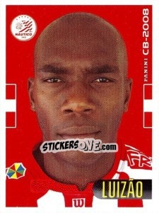 Sticker Luizão - Campeonato Brasileiro 2008 n. 193 - Panini