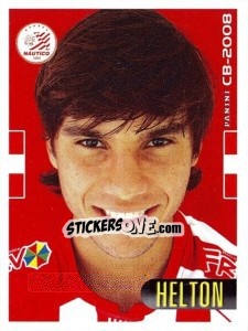 Cromo Helton - Campeonato Brasileiro 2008 - Panini