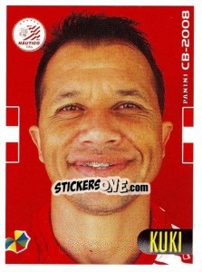 Sticker Kuki - Campeonato Brasileiro 2008 n. 196 - Panini