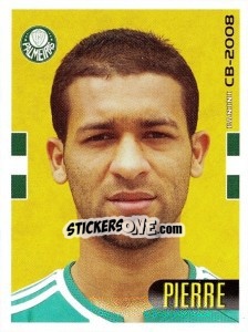 Cromo Pierre - Campeonato Brasileiro 2008 - Panini