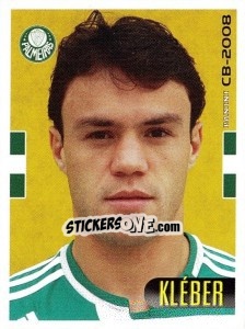 Sticker Kléber - Campeonato Brasileiro 2008 n. 208 - Panini