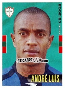 Sticker André Luis - Campeonato Brasileiro 2008 n. 217 - Panini