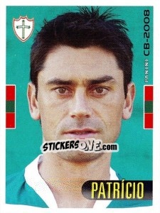 Sticker Patrício - Campeonato Brasileiro 2008 n. 218 - Panini