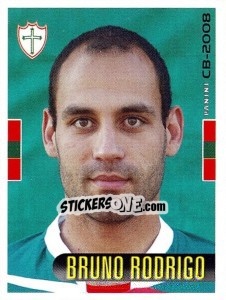 Cromo Bruno Rodrigo - Campeonato Brasileiro 2008 - Panini