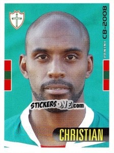 Cromo Christian - Campeonato Brasileiro 2008 - Panini