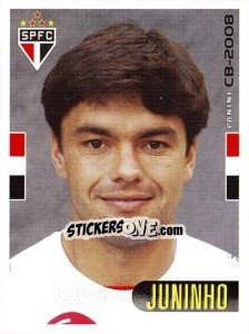 Sticker Juninho - Campeonato Brasileiro 2008 n. 236 - Panini