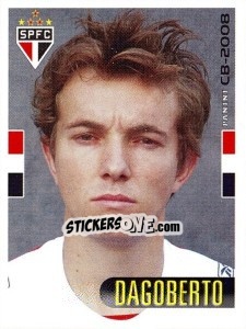 Sticker Dagoberto - Campeonato Brasileiro 2008 - Panini