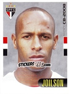 Sticker Joilson - Campeonato Brasileiro 2008 - Panini