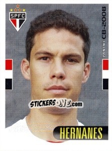 Sticker Hernanes - Campeonato Brasileiro 2008 n. 245 - Panini