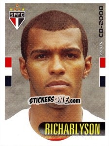 Sticker Richarlyson - Campeonato Brasileiro 2008 - Panini