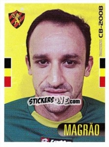 Cromo Magrão - Campeonato Brasileiro 2008 - Panini