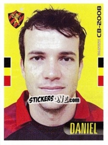 Sticker Daniel - Campeonato Brasileiro 2008 n. 258 - Panini