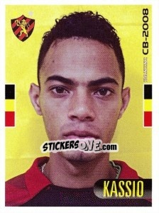 Sticker Kássio - Campeonato Brasileiro 2008 - Panini