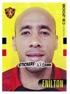 Sticker Enílton - Campeonato Brasileiro 2008 - Panini