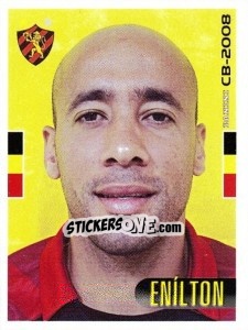 Sticker Enílton - Campeonato Brasileiro 2008 n. 263 - Panini