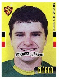 Cromo Cléber - Campeonato Brasileiro 2008 - Panini