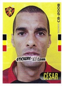 Figurina César Lucena - Campeonato Brasileiro 2008 - Panini