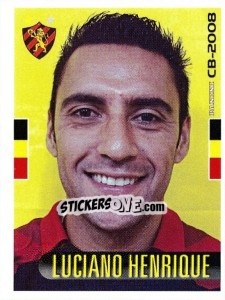 Cromo Luciano Henrique - Campeonato Brasileiro 2008 n. 267 - Panini