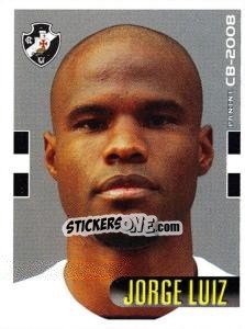 Figurina Jorge Luiz - Campeonato Brasileiro 2008 - Panini