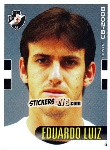 Sticker Eduardo Luiz - Campeonato Brasileiro 2008 - Panini