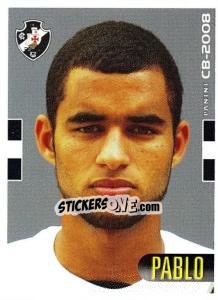 Sticker Pablo Barros - Campeonato Brasileiro 2008 n. 275 - Panini
