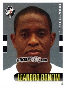 Sticker Leandro Bonfim - Campeonato Brasileiro 2008 - Panini