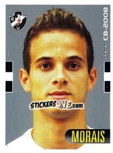 Sticker Morais - Campeonato Brasileiro 2008 n. 278 - Panini