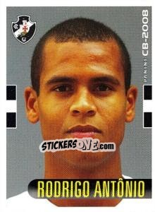 Sticker Rodrigo Antônio - Campeonato Brasileiro 2008 - Panini