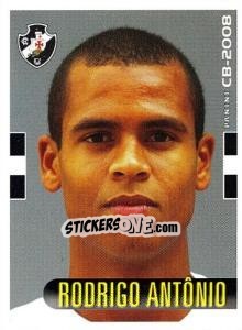 Cromo Rodrigo Antônio - Campeonato Brasileiro 2008 - Panini