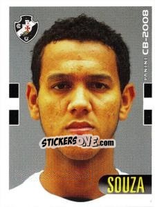 Sticker Souza - Campeonato Brasileiro 2008 - Panini