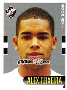 Sticker Alex Teixeira - Campeonato Brasileiro 2008 n. 285 - Panini