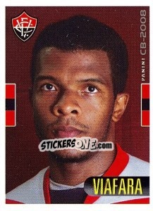 Sticker Julian Viafara - Campeonato Brasileiro 2008 - Panini