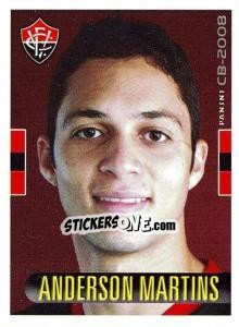 Cromo Anderson Martins - Campeonato Brasileiro 2008 - Panini