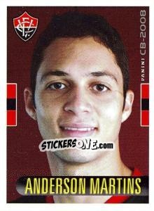 Cromo Anderson Martins - Campeonato Brasileiro 2008 n. 292 - Panini