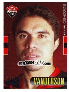 Figurina Vanderson - Campeonato Brasileiro 2008 - Panini