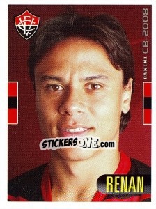 Cromo Renan - Campeonato Brasileiro 2008 - Panini