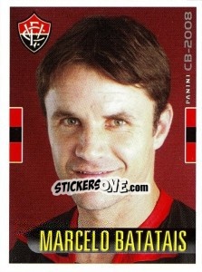 Figurina Marcelo Batatais - Campeonato Brasileiro 2008 - Panini