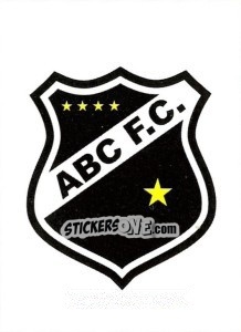 Figurina Escudo do ABC - Campeonato Brasileiro 2008 - Panini