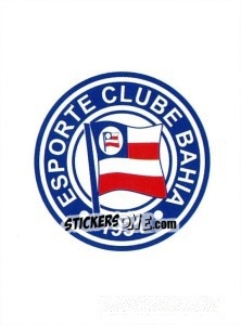 Sticker Escudo Do Bahia - Campeonato Brasileiro 2008 n. 308 - Panini