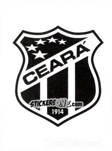 Sticker Escudo do Ceará - Campeonato Brasileiro 2008 - Panini