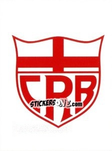 Sticker Escudo do CRB - Campeonato Brasileiro 2008 n. 313 - Panini