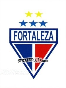 Sticker Escudo do Fortaleza - Campeonato Brasileiro 2008 - Panini